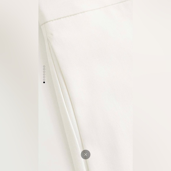 MANGO linen high waisted pants - Picture 3 of 4